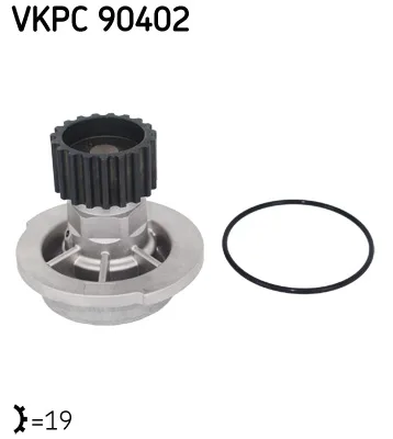 Водна помпа, охлаждане на двигателя SKF